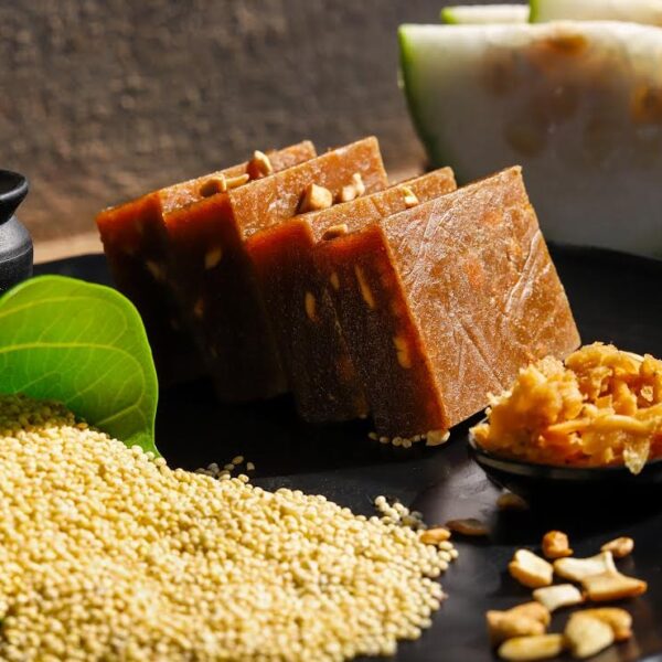 Millet and ashgourd halwa